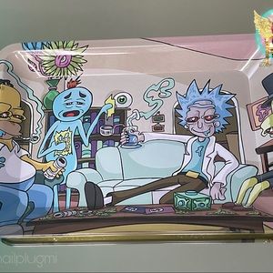 Homer & Rick Rolling Tray | The Nail Plug MI @thenailplugmi